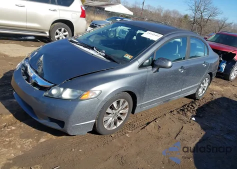 2009 Honda Civic Ex from USA, damaged, VIN 19XFA16879E021541